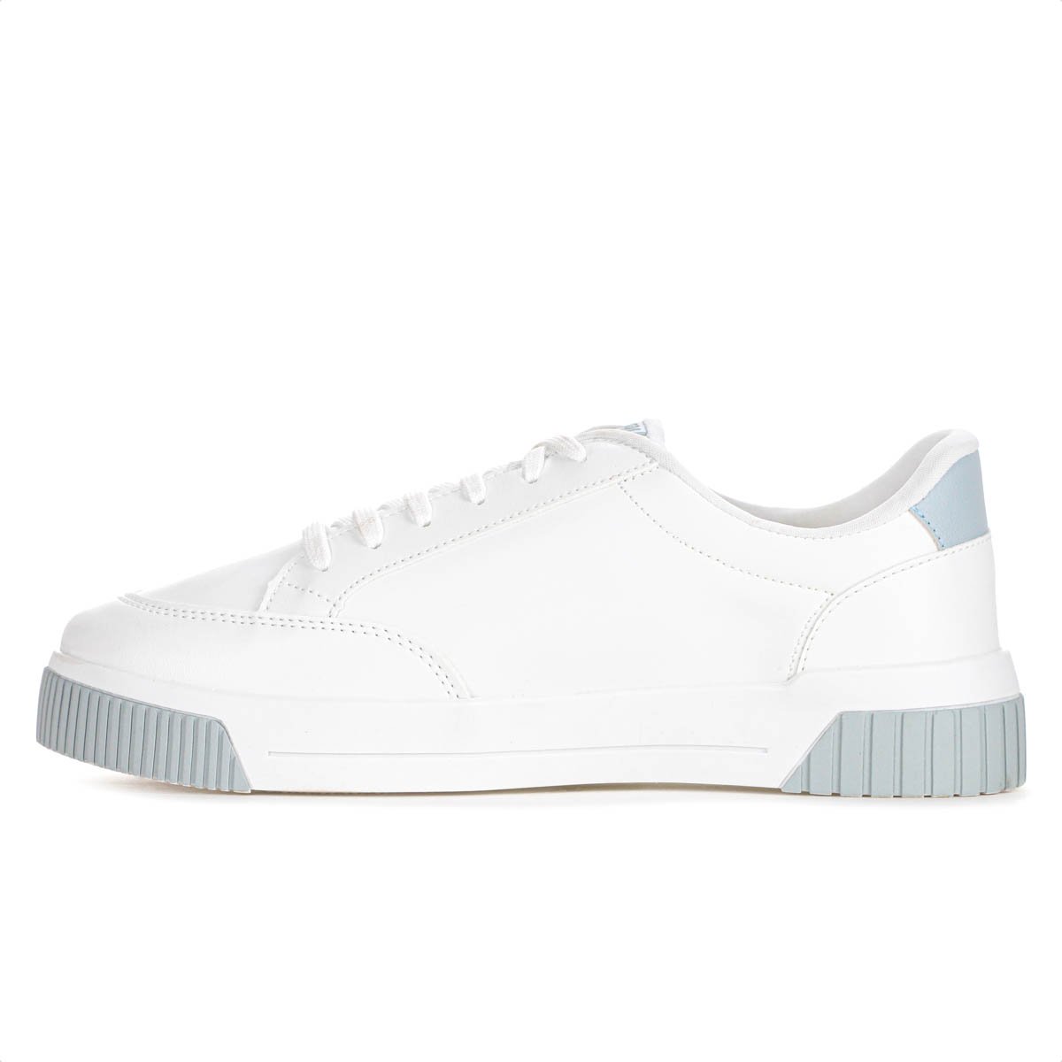Tenis Anacapri  Urban Furinhos Branco e Azul Ardosia - Feminino Branco 2