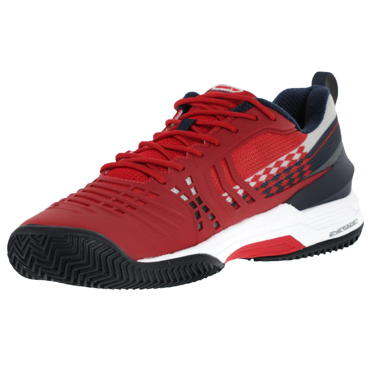 Tenis Fila Axilus Ace 2.0 Clay Vermelho e Marinho - Masculino Vermelho 3