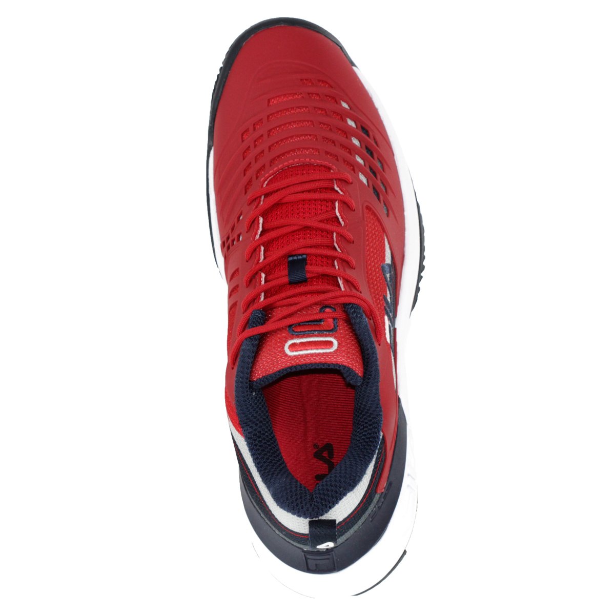 Tenis Fila Axilus Ace 2.0 Clay Vermelho e Marinho - Masculino Vermelho 5