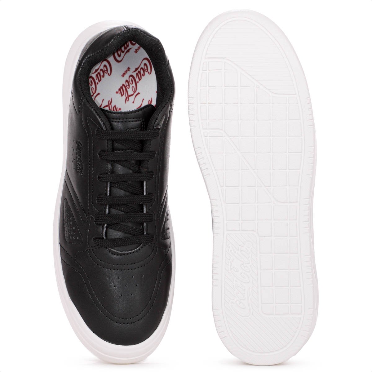Tenis Coca Cola Soho Moon Preto - Feminino Preto 4