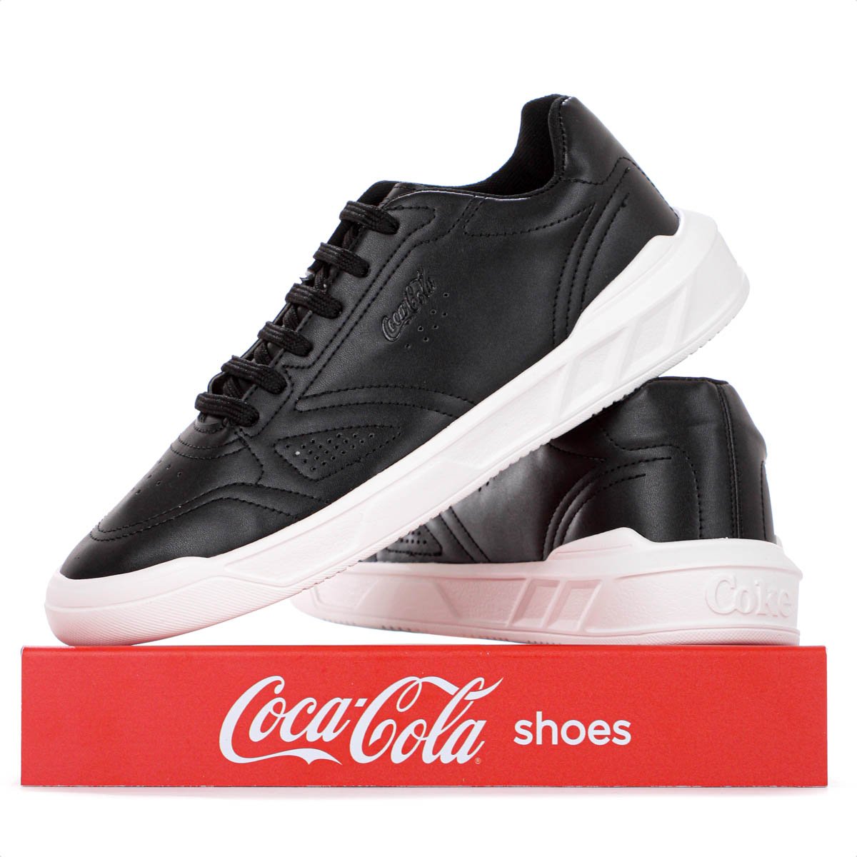 Tenis Coca Cola Soho Moon Preto - Feminino Preto 8