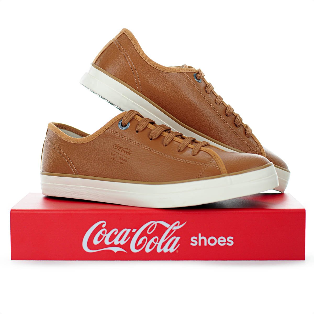 Tenis Coca Cola Stream Town Caramelo - Feminino Caramelo 8