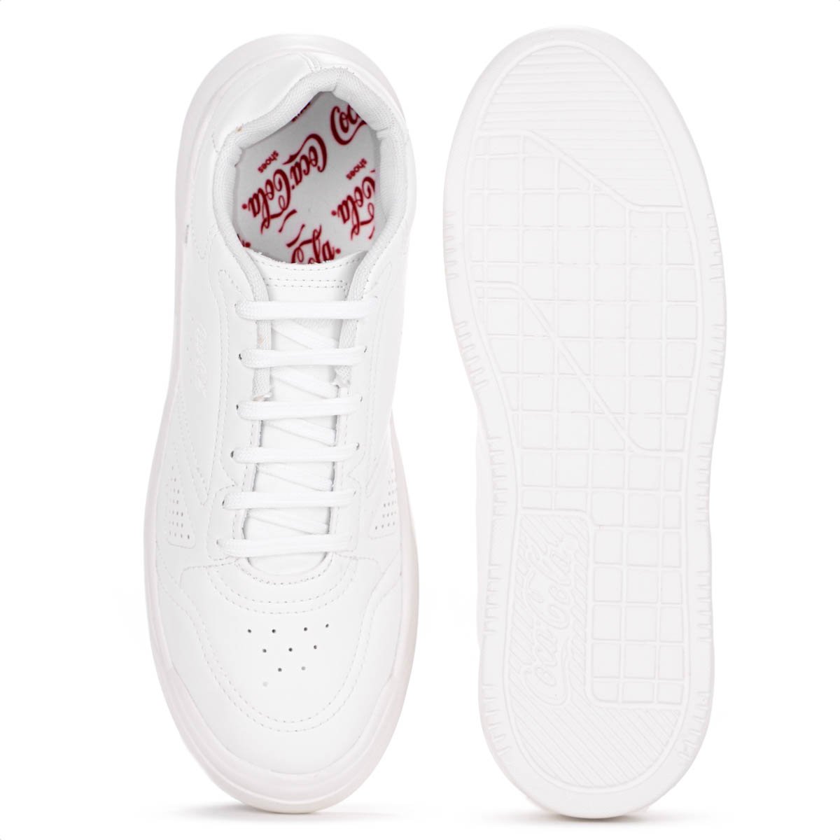 Tenis Coca Cola Soho Moon Branco - Feminino Branco 4