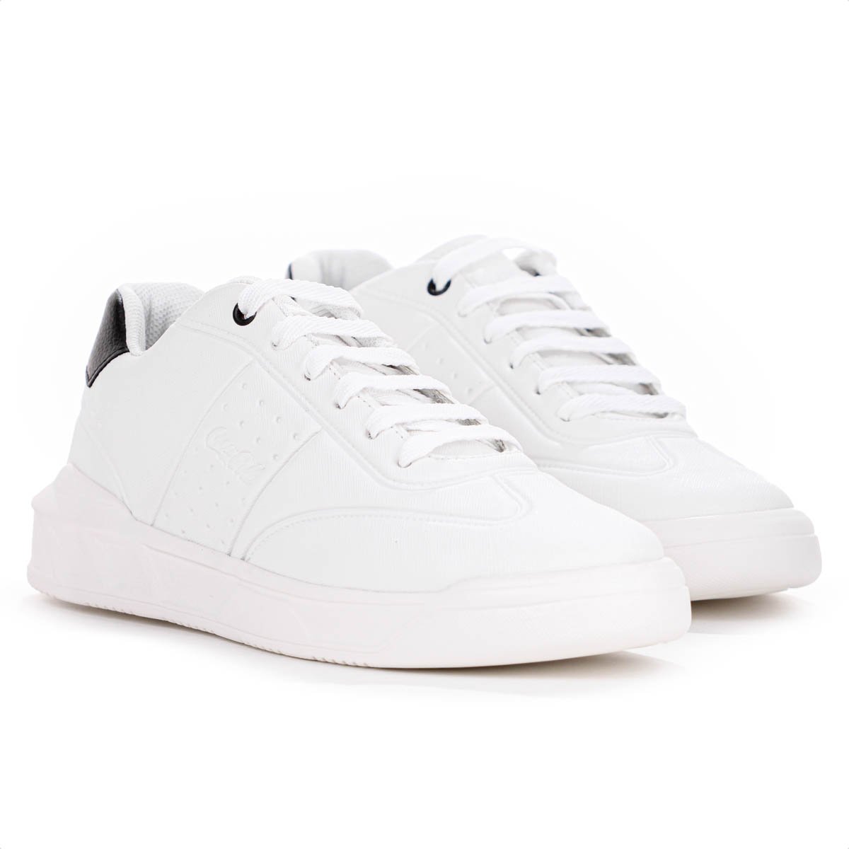 Tenis Coca Cola Soho Sky Branco e Preto - Masculino Branco 3