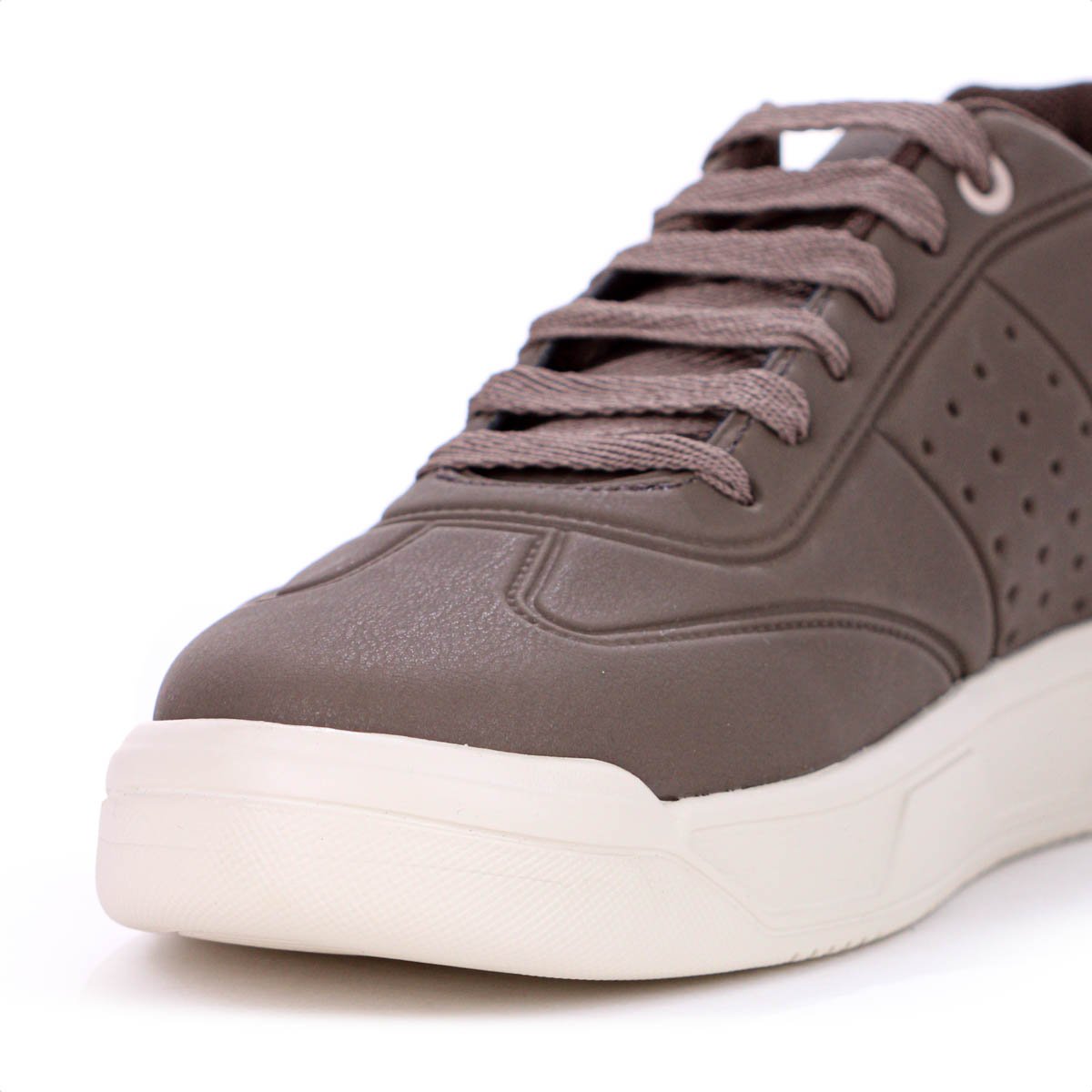 Tenis Coca Cola Soho Sky Marrom e Off White - Masculino Cinza 6