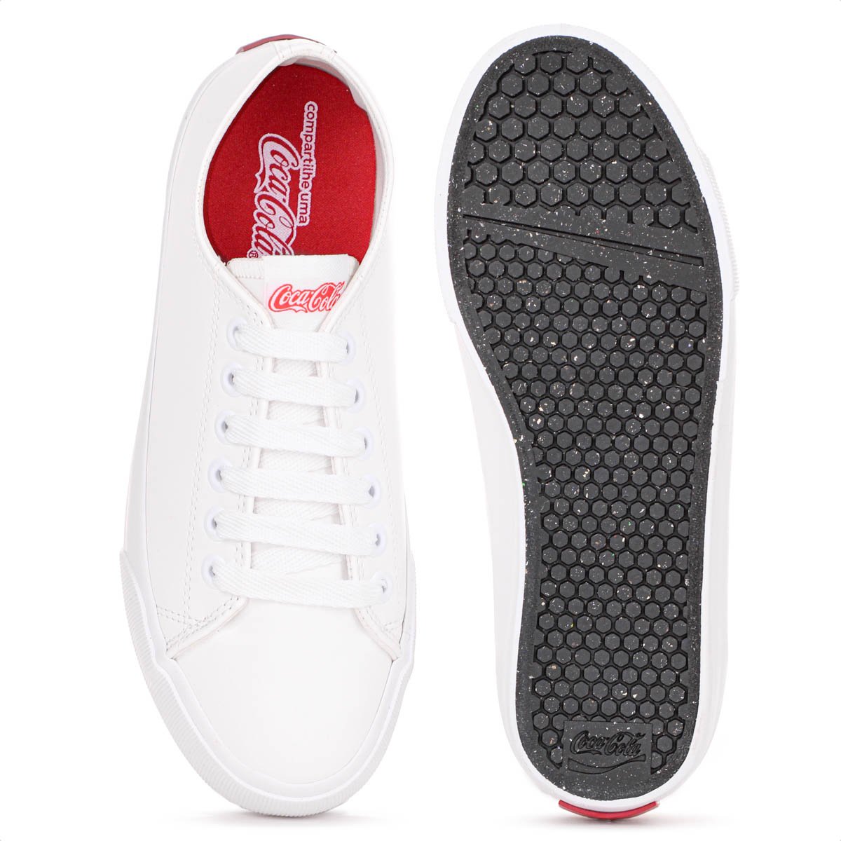 Tenis Coca Cola Share a Coke Branco - Feminino Branco 4