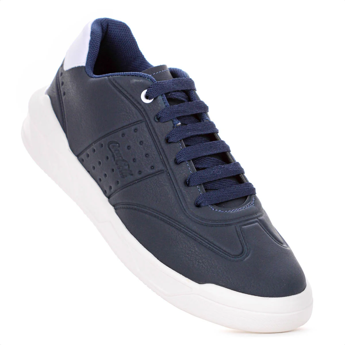 Tenis Coca Cola Soho Sky Azul Escuro e Branco - Masculino Azul Escuro 5