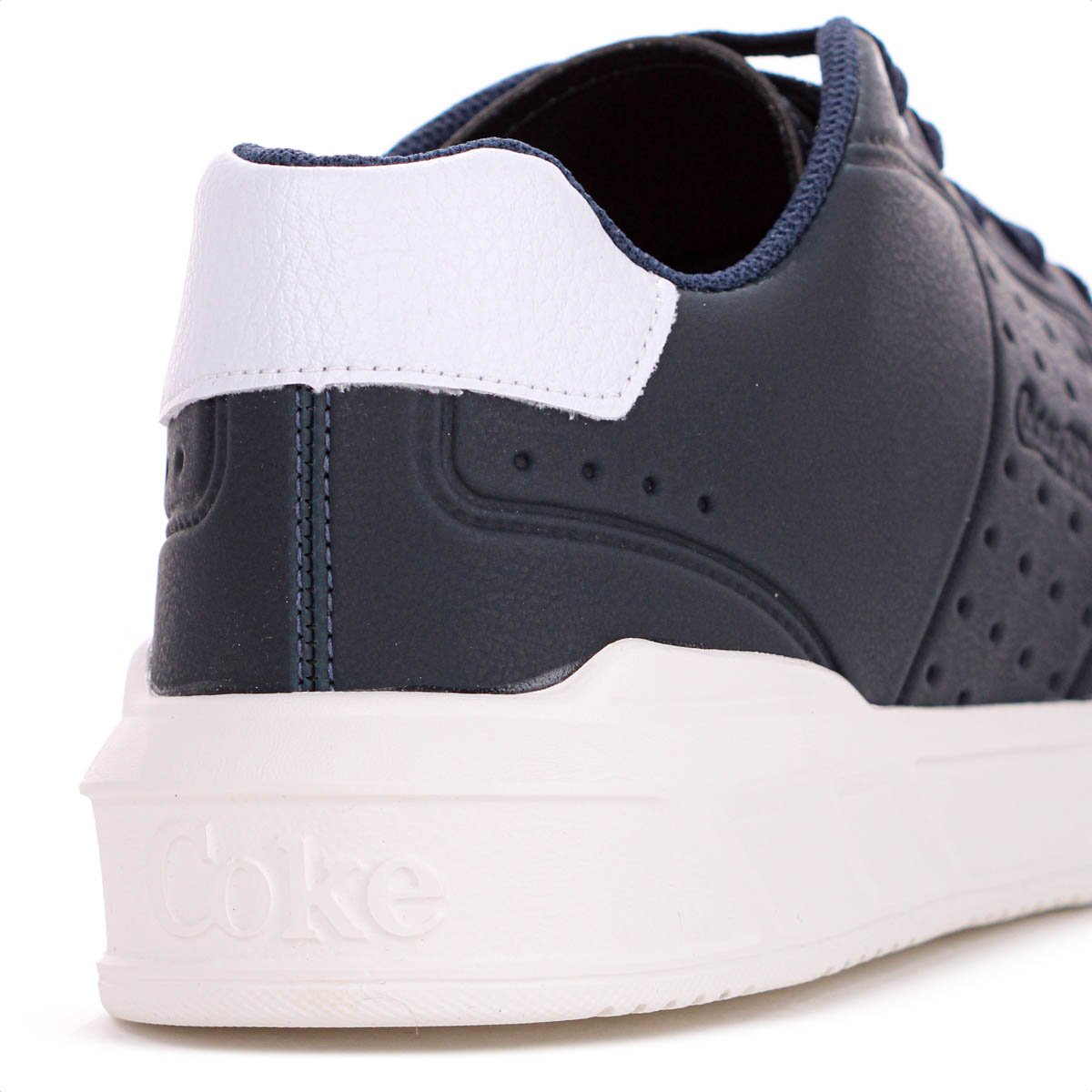 Tenis Coca Cola Soho Sky Azul Escuro e Branco - Masculino Azul Escuro 7