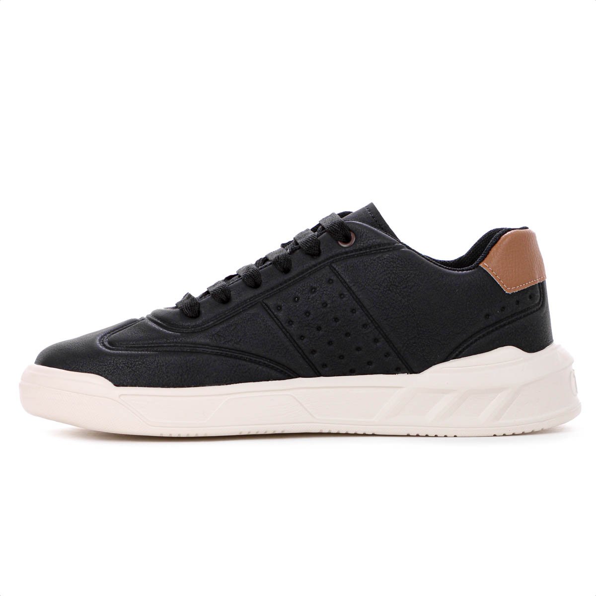 Tenis Coca Cola Soho Sky Preto e Off White - Masculino Preto 2