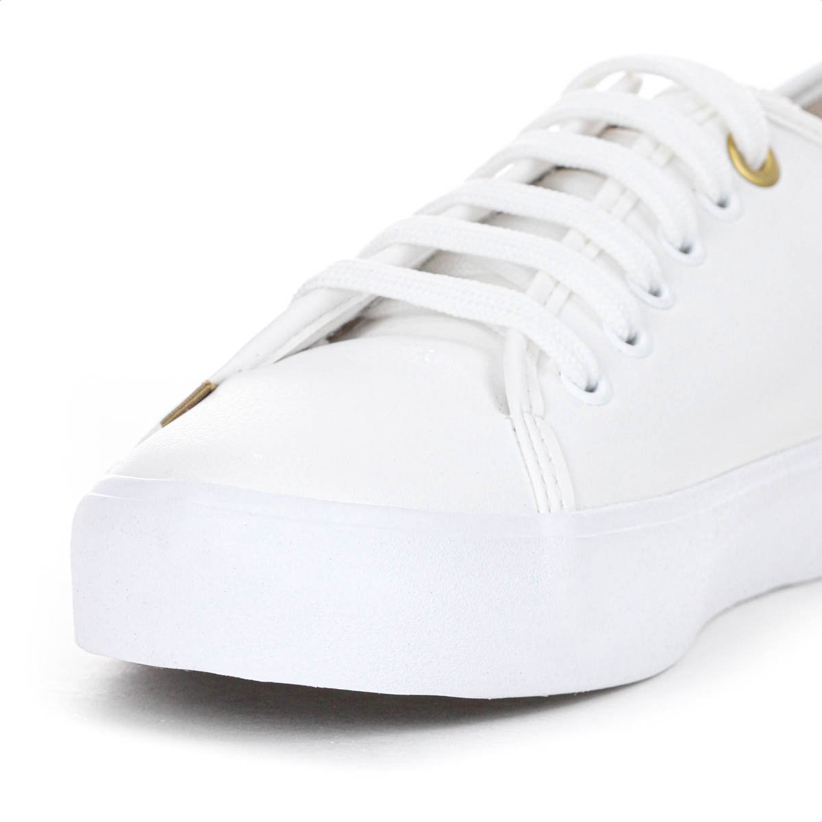 Tenis Coca Cola Key West Town Branco e Dourado - Feminino Branco 6