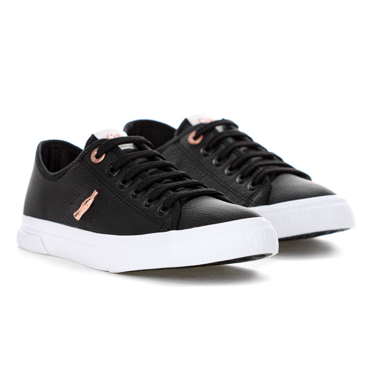 Tenis Coca Cola Flow Town Preto e Cobre - Feminino Preto 3