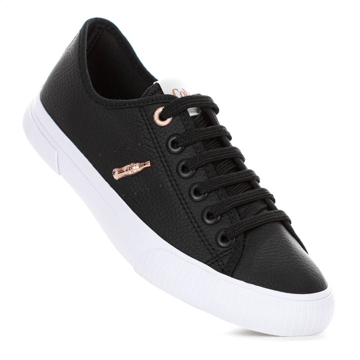 Tenis Coca Cola Flow Town Preto e Cobre - Feminino Preto 5