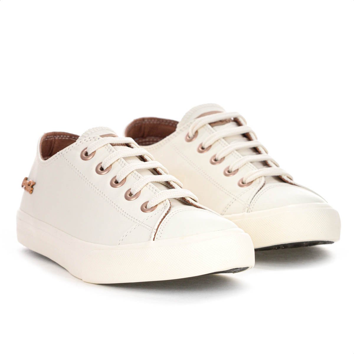 Tenis Coca Cola Atlanta Leather Off White e Cobre - Feminino Off White 3