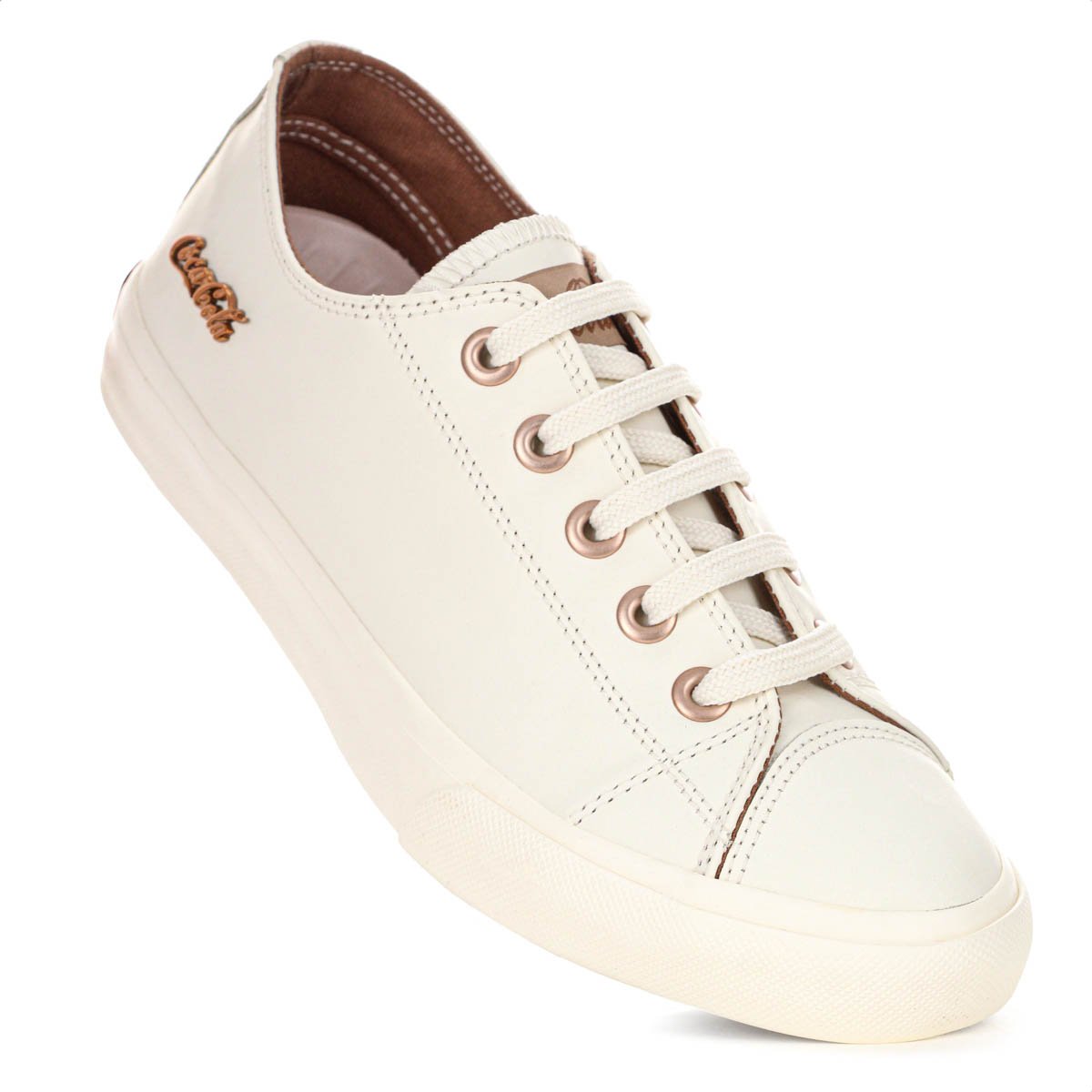 Tenis Coca Cola Atlanta Leather Off White e Cobre - Feminino Off White 5