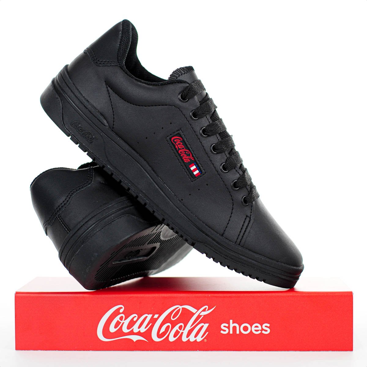 Tenis Coca Cola March Maverick All Black - Masculino Preto 8