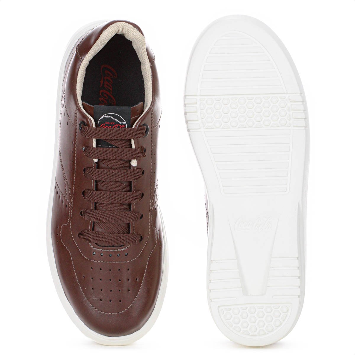 Tenis Coca Cola Loud Kripto Marrom - Masculino Marrom 4