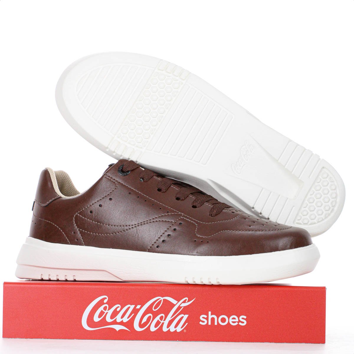Tenis Coca Cola Loud Kripto Marrom - Masculino Marrom 10