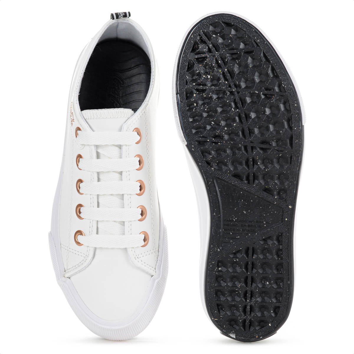 Tenis Coca Cola Atlanta Town Coke Branco e Cobre - Feminino Branco 6