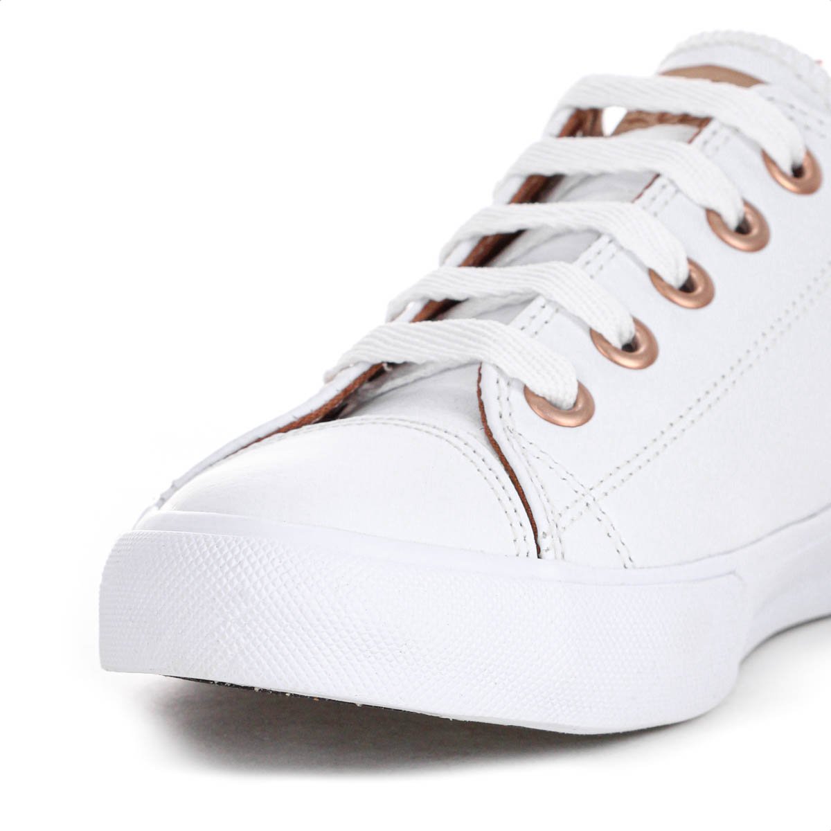 Tenis Coca Cola Atlanta Leather Branco e Cobre - Feminino Branco 7