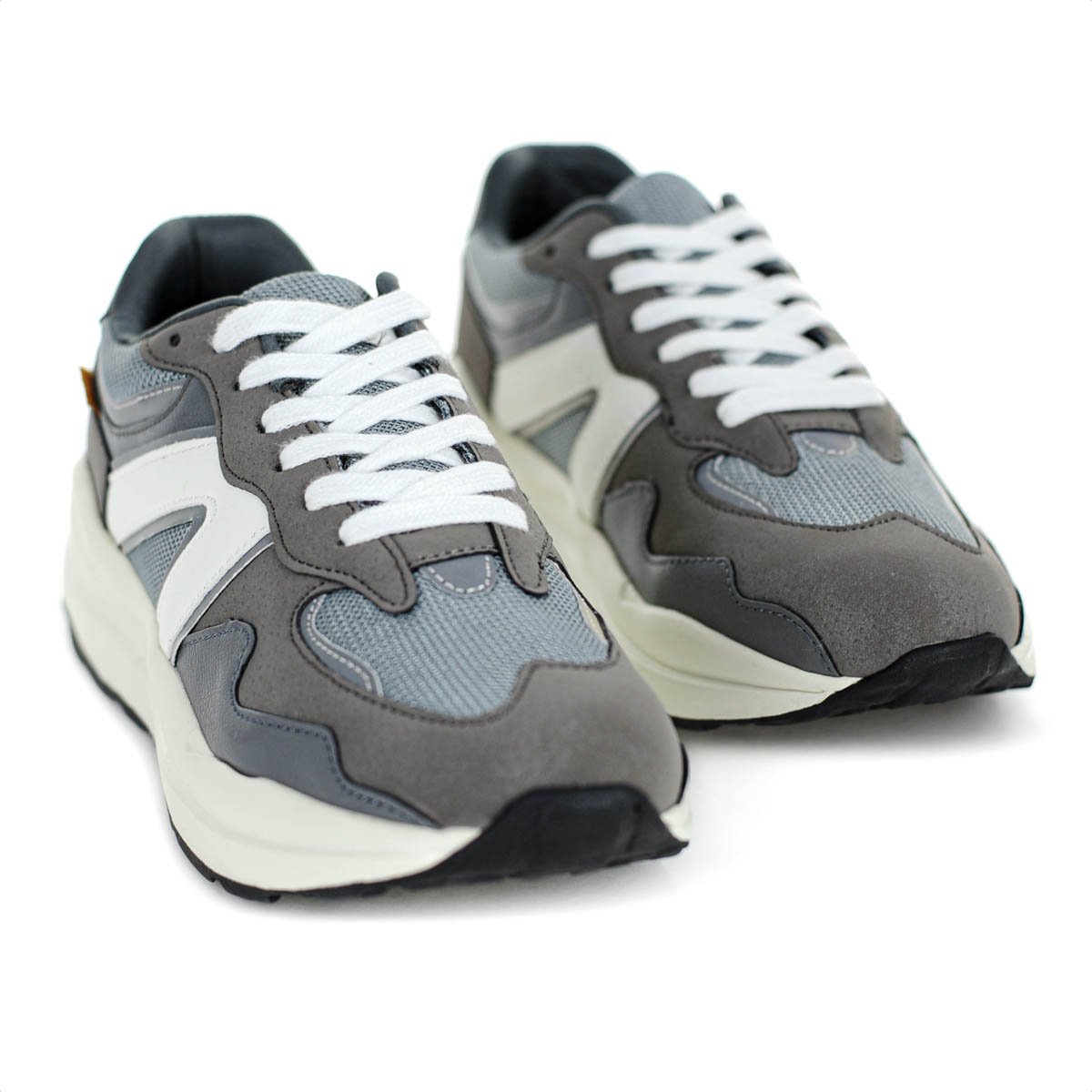 Tenis Anacapri Sporty Mia Virginia Fonseca Cinza Branco e Preto- Feminino Cinza 4