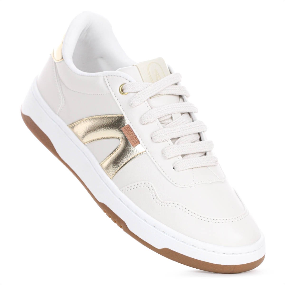 Tenis Anacapri AC1119 Virginia Fonseca Bege e Dourado - Feminino Bege 5