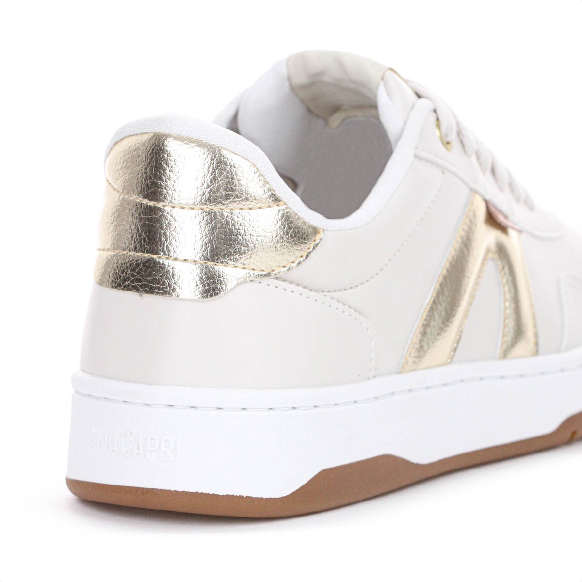 Tenis Anacapri AC1119 Virginia Fonseca Bege e Dourado - Feminino Bege 7