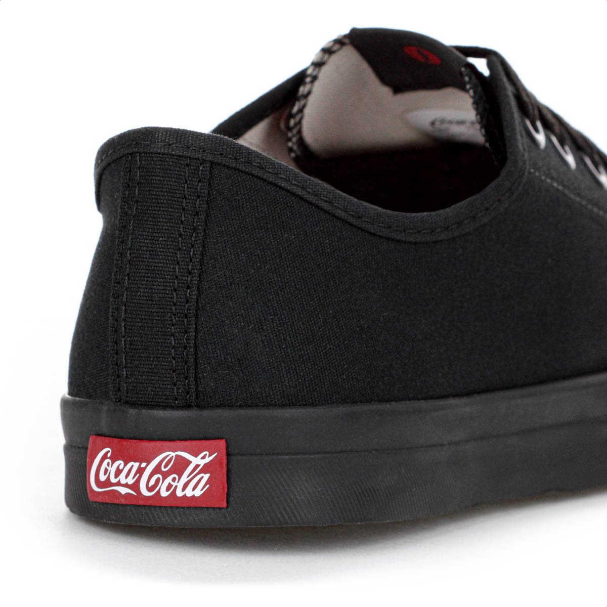 Tenis Coca Cola Stream Mono Canvas Preto - Masculino Preto 7