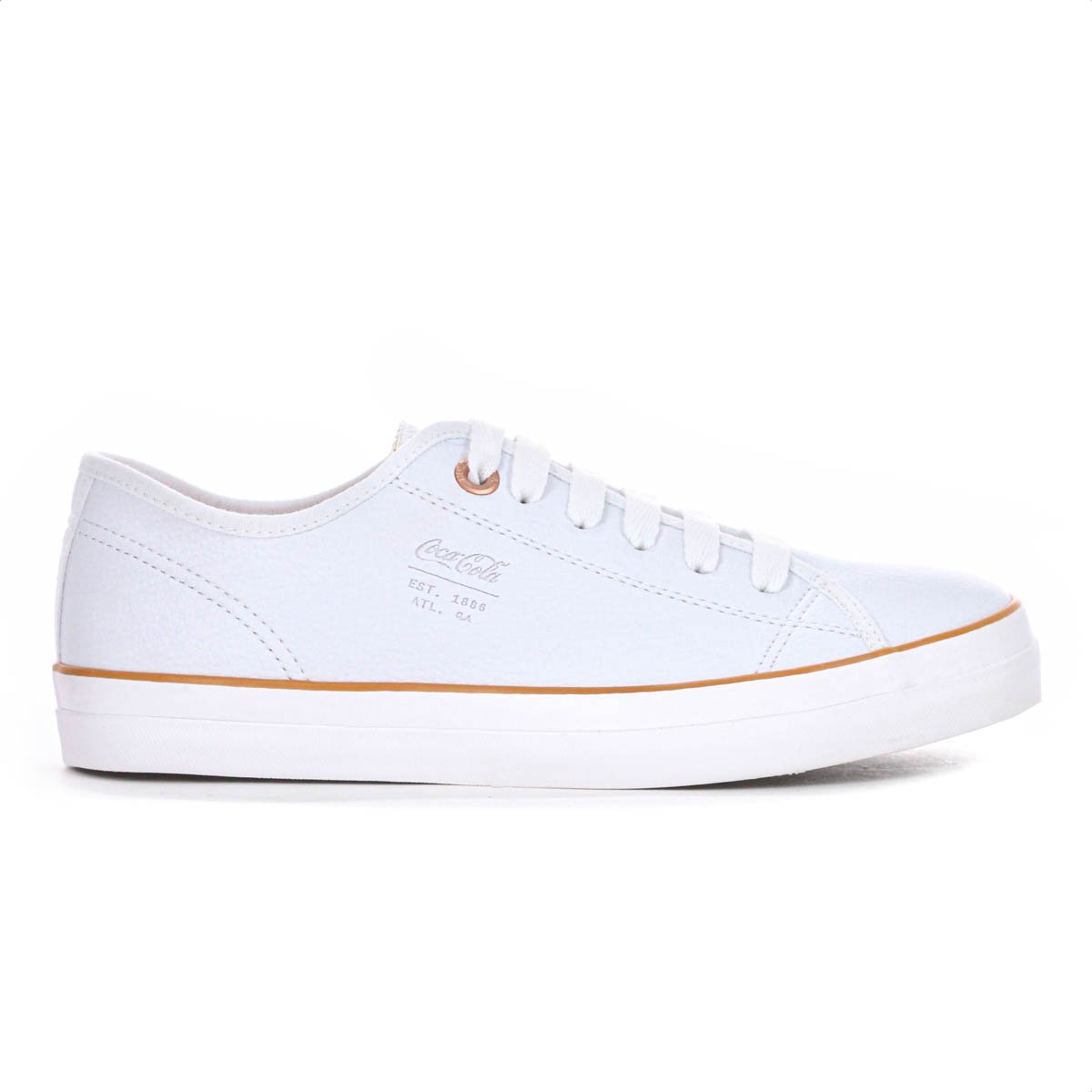 Tenis Coca Cola Stream Charm Town Branco - Feminino