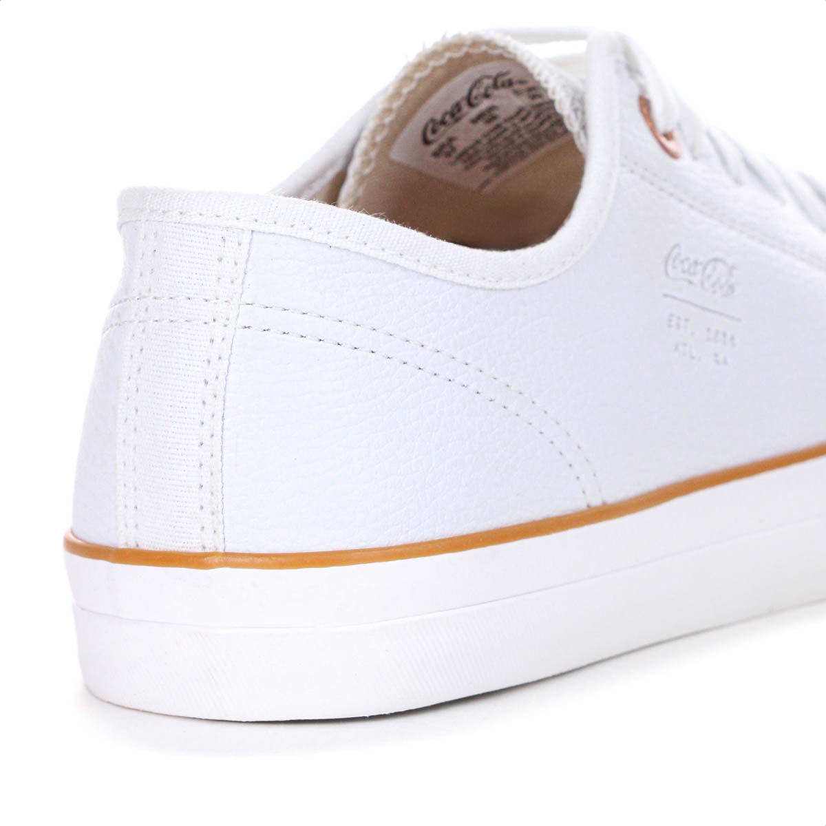 Tenis Coca Cola Stream Charm Town Branco - Feminino Branco 7