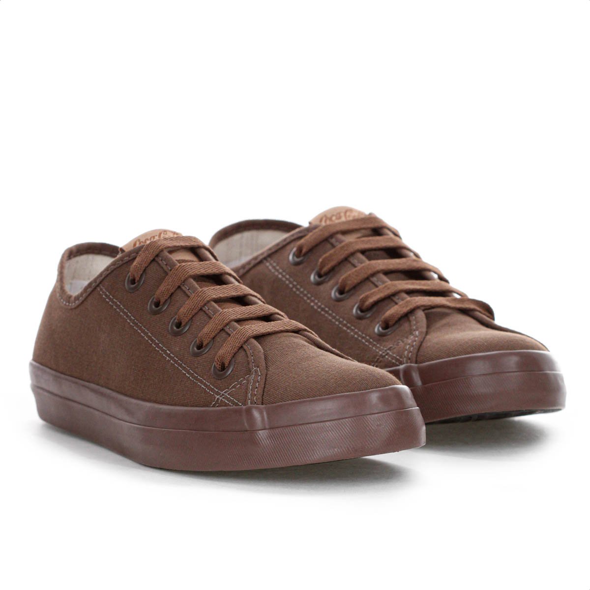 Tenis Coca Cola Stream Mono Canvas Marrom Escuro - Feminino Marrom 3