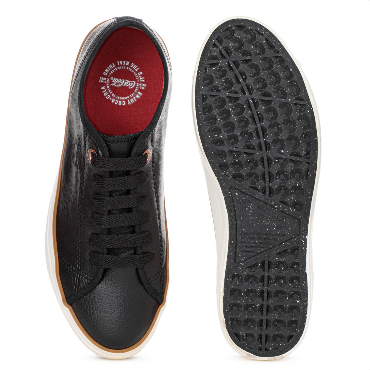 Tenis Coca Cola Stream Charm Town Preto - Feminino Preto 4