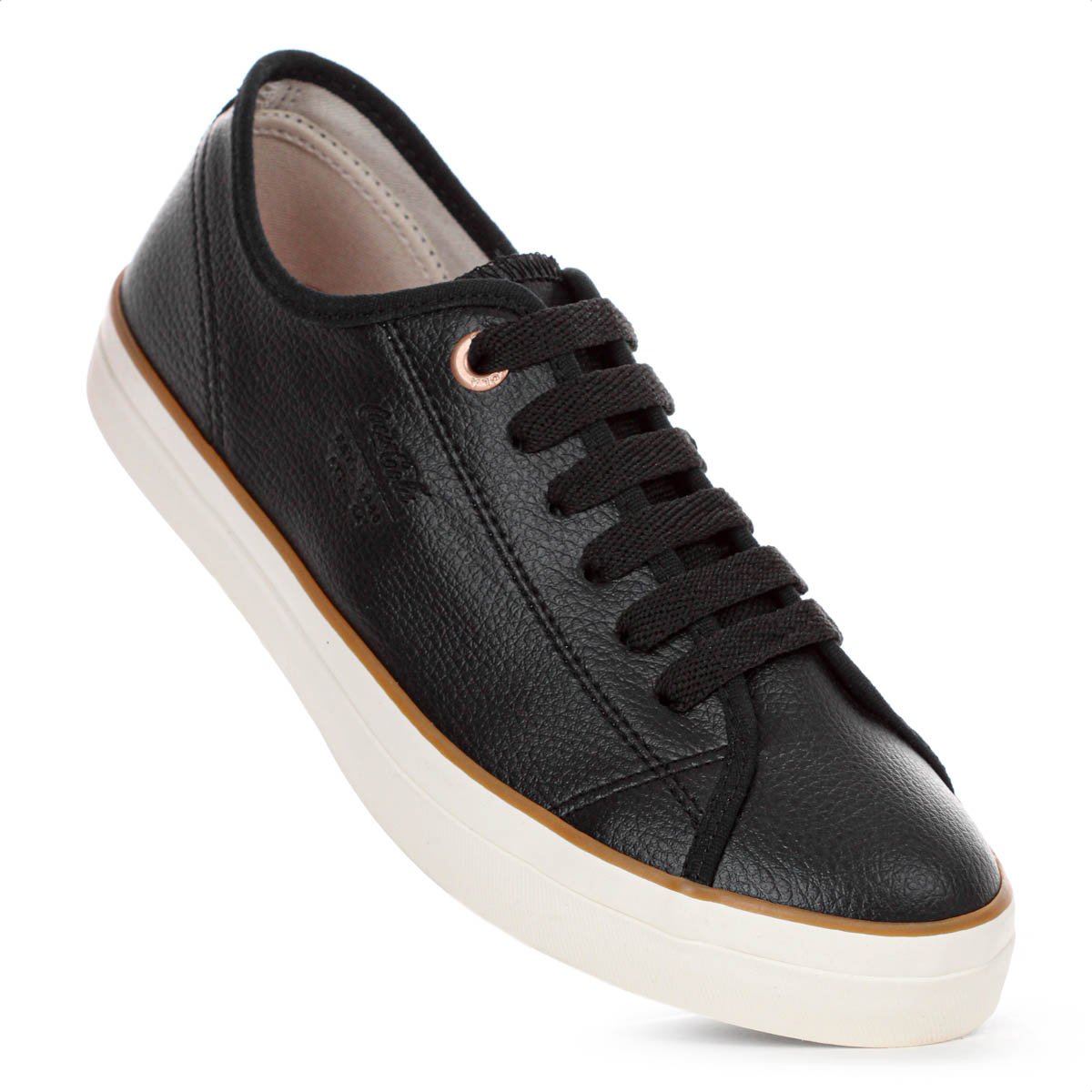 Tenis Coca Cola Stream Charm Town Preto - Feminino Preto 5