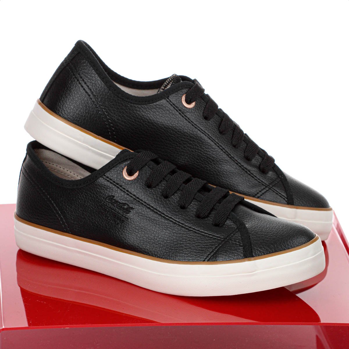 Tenis Coca Cola Stream Charm Town Preto - Feminino Preto 8
