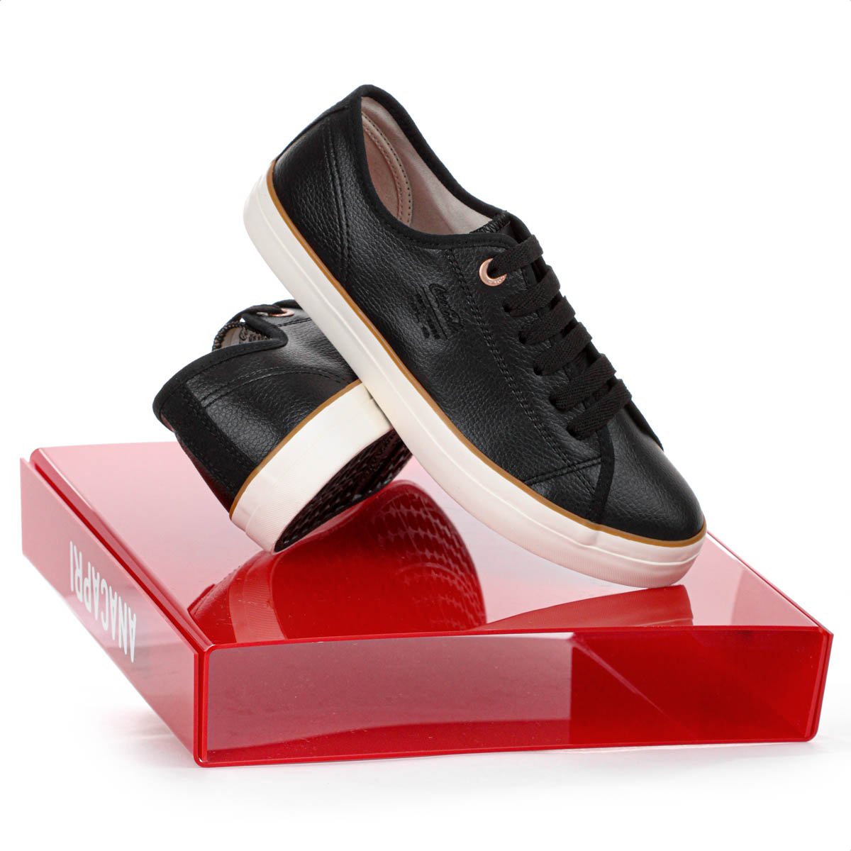 Tenis Coca Cola Stream Charm Town Preto - Feminino Preto 9