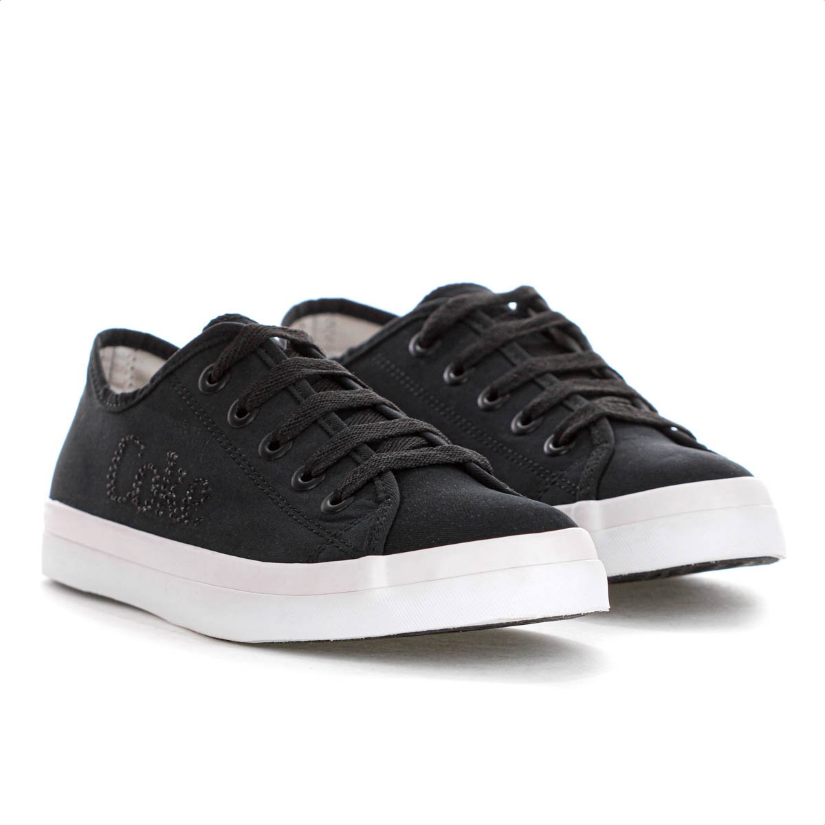 Tenis Coca Cola Stream Twill Glow Preto - Feminino Preto 3