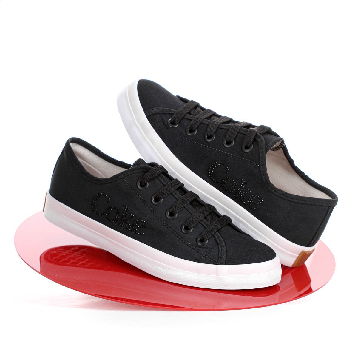 Tenis Coca Cola Stream Twill Glow Preto - Feminino Preto 8