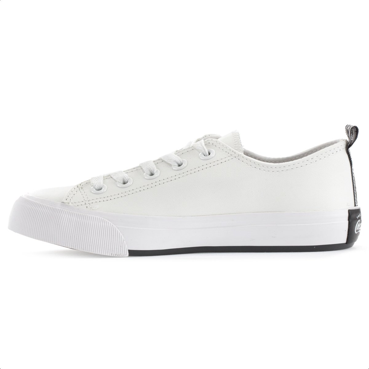 Tenis Coca Cola Atlanta Leather Coke Branco - Feminino Branco 2