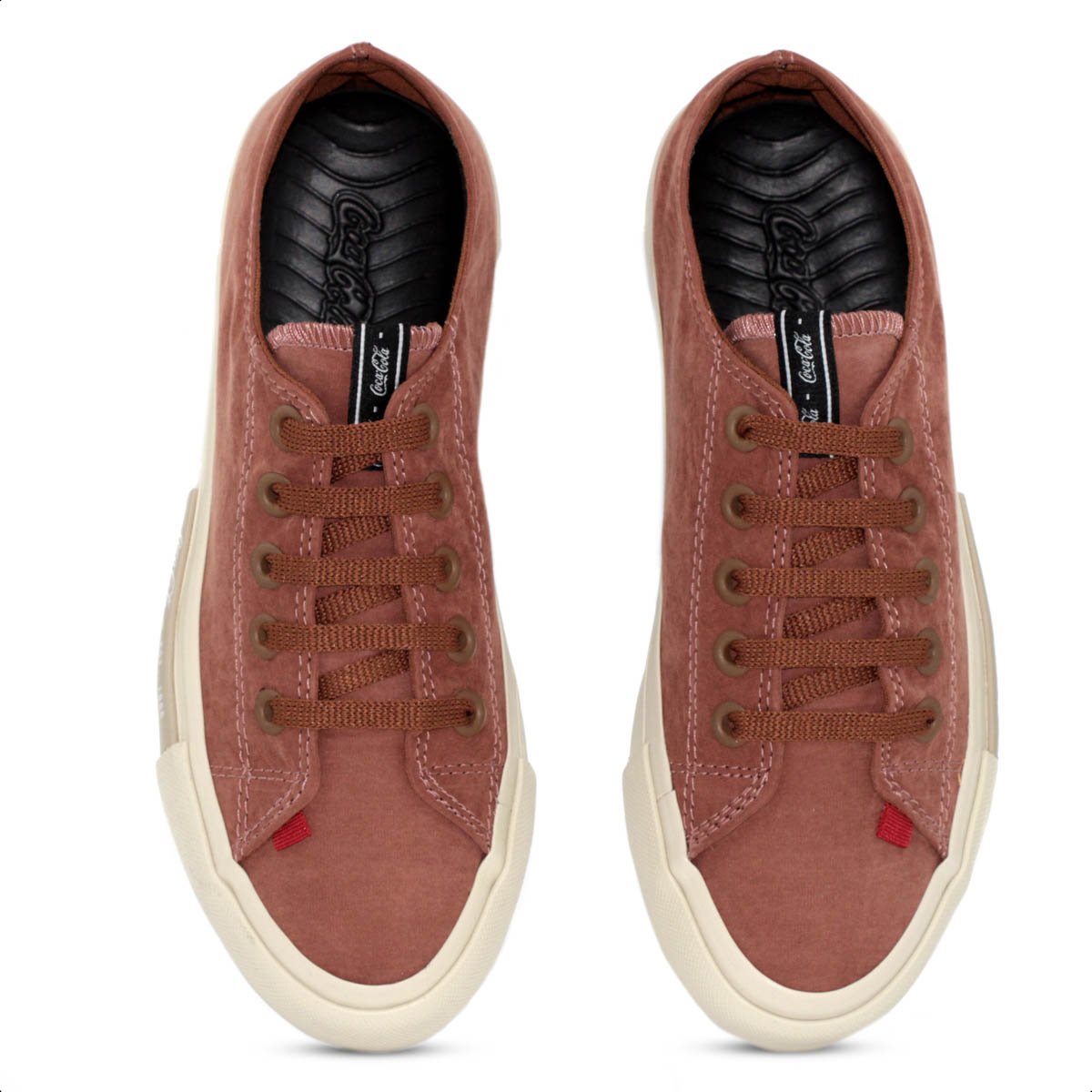 Tenis Coca Cola Daytona Suede Caramelo - Feminino Caramelo 5
