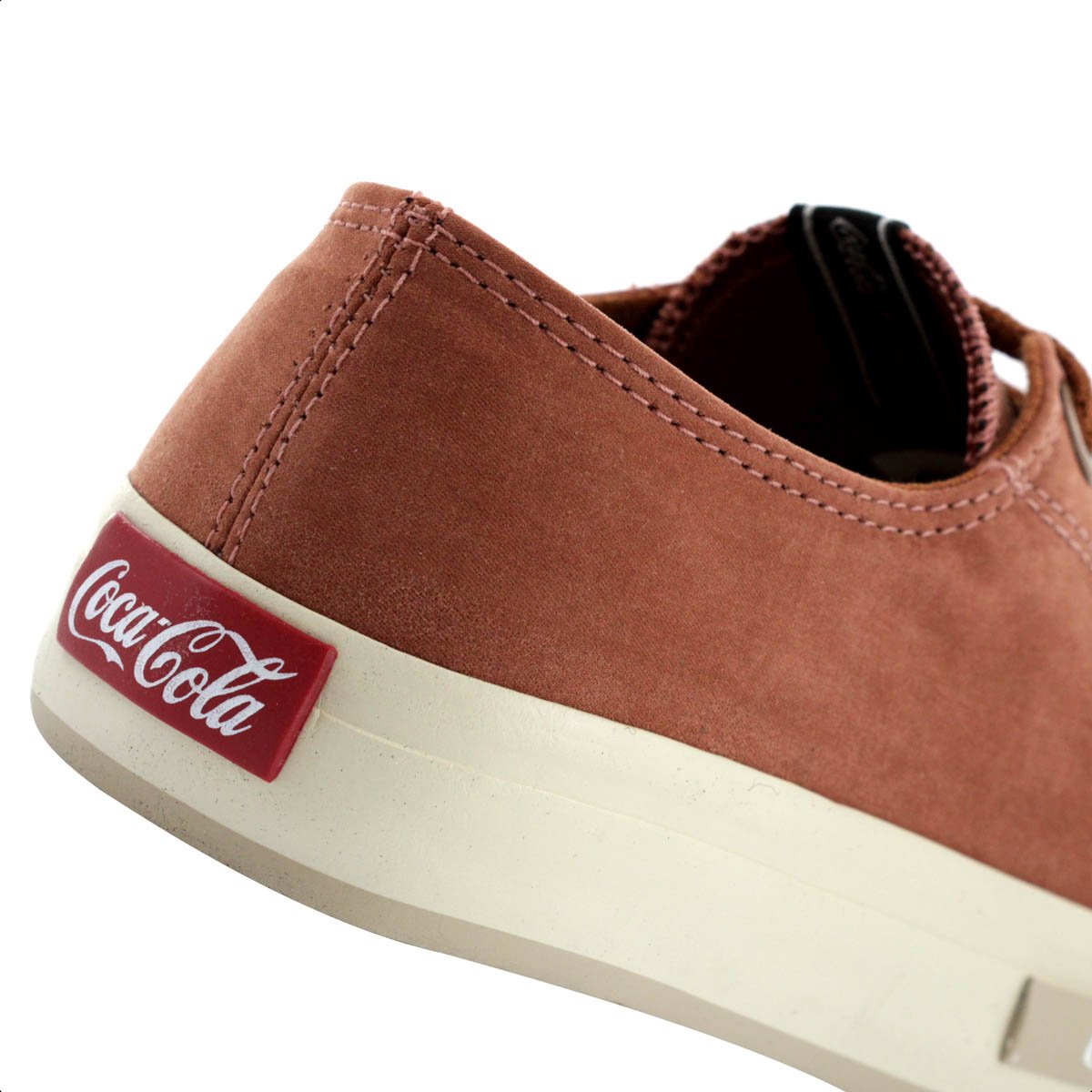 Tenis Coca Cola Daytona Suede Caramelo - Feminino Caramelo 8