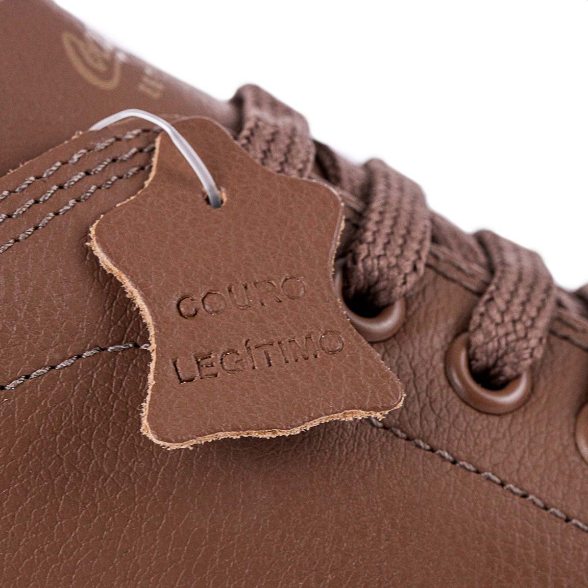 Tenis Coca Cola Houston Leather Marrom - Masculino Marrom 10