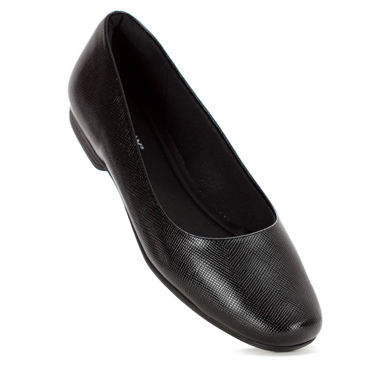 Sapatilha Piccadilly Napa Lux Texturizada Preto - Feminino Preto 7