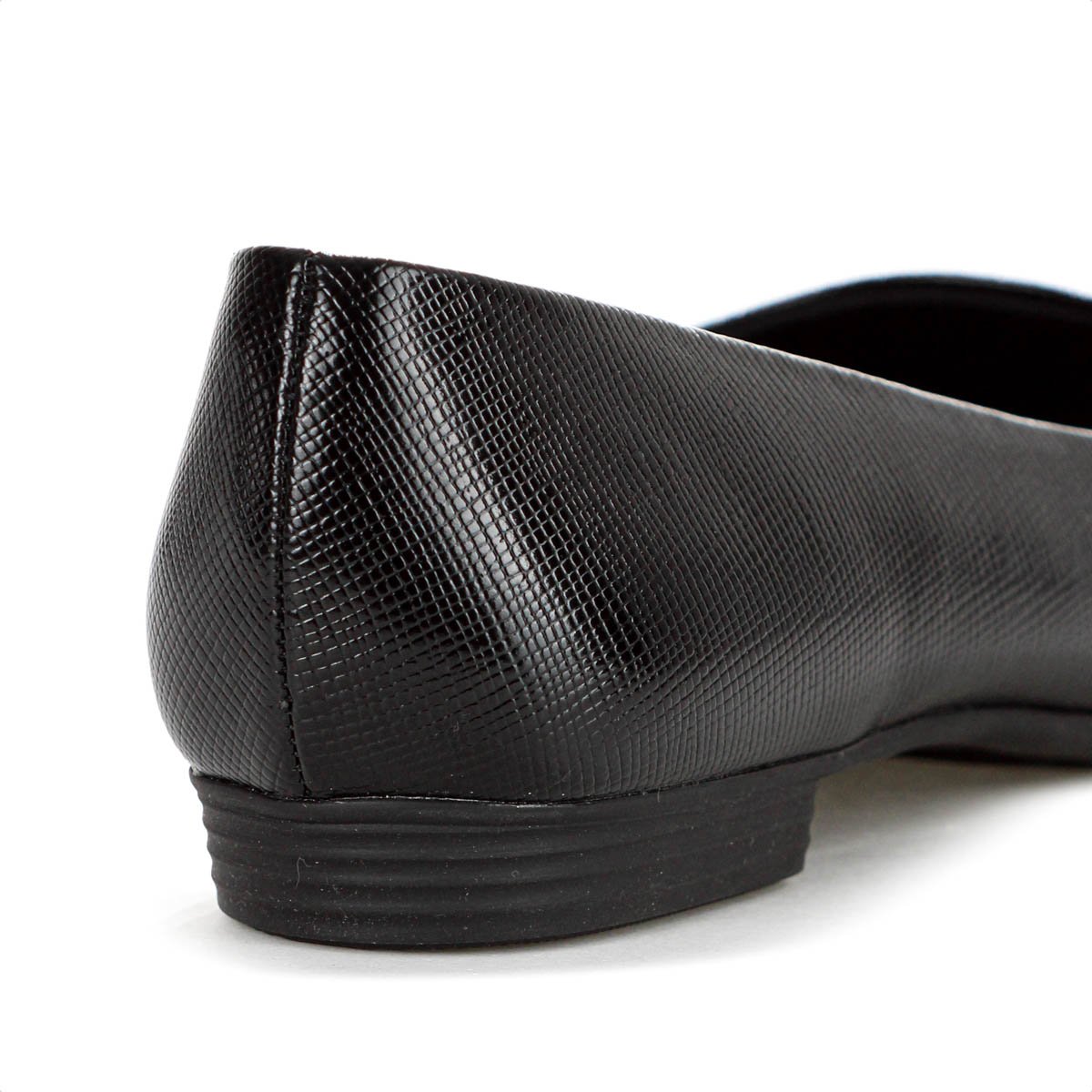 Sapatilha Piccadilly Napa Lux Texturizada Preto - Feminino Preto 9