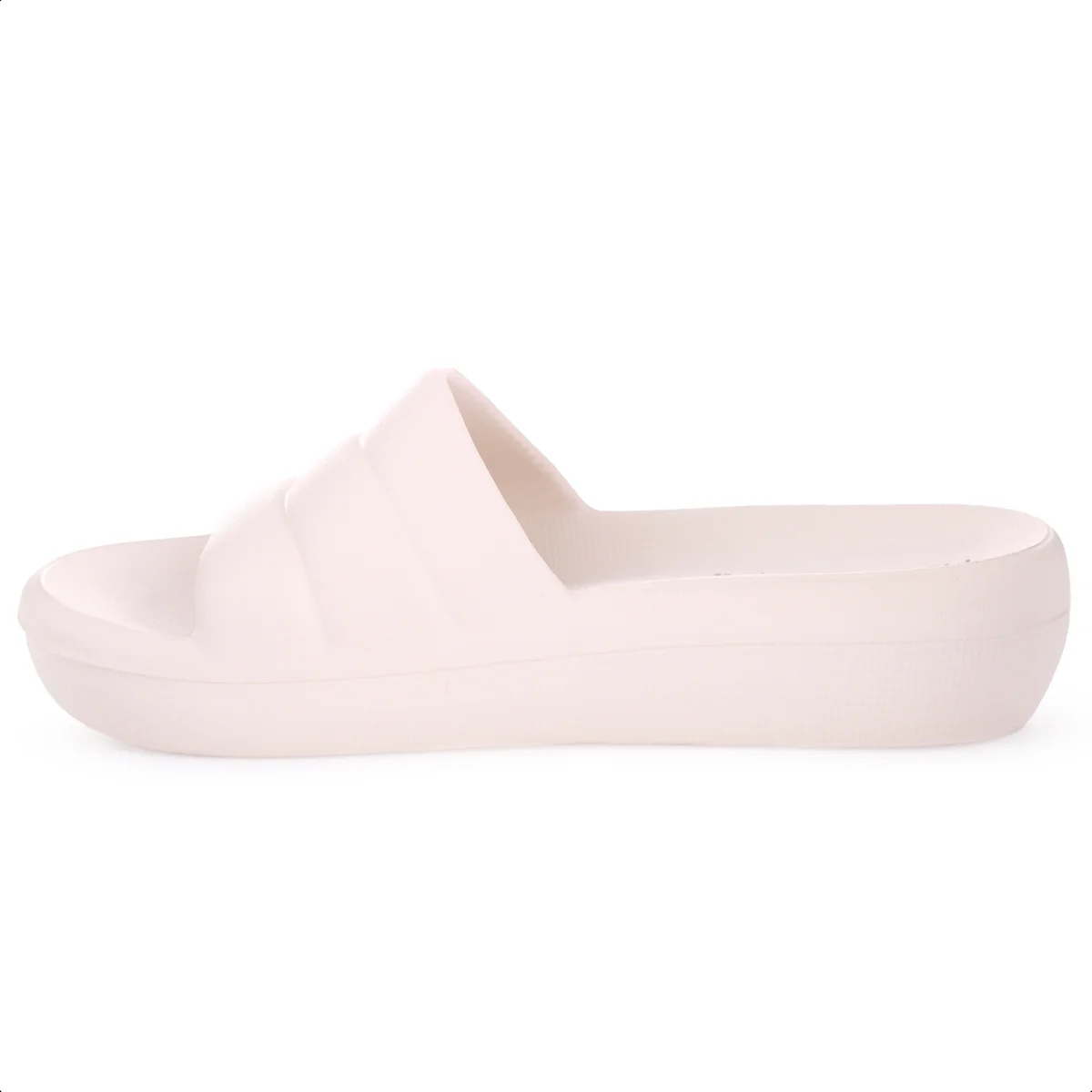 Chinelo Piccadilly Slide Marshmallow Off White - Feminino Branco 2
