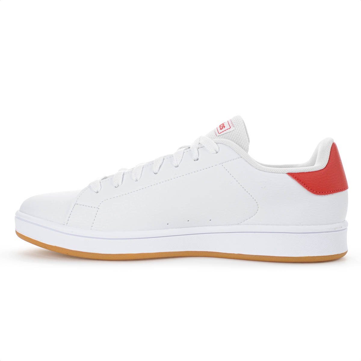 Tenis Adidas Urban Court Branco e Vermelho - Masculino Branco 2