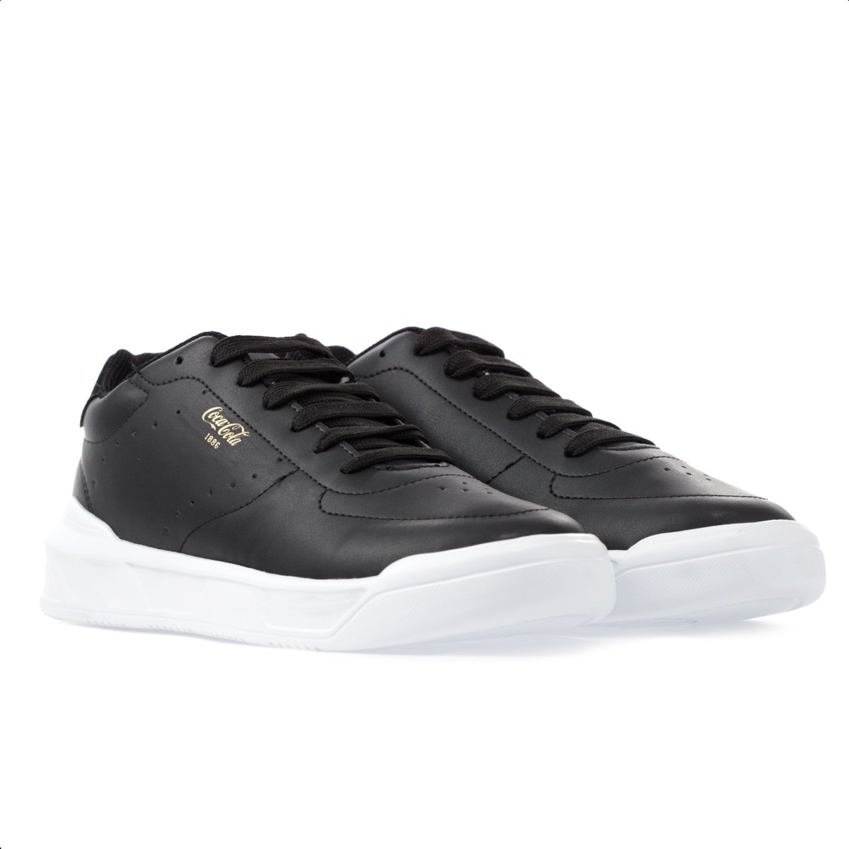 Tenis Coca Cola Soho Ease Preto e Branco - Masculino Preto 3