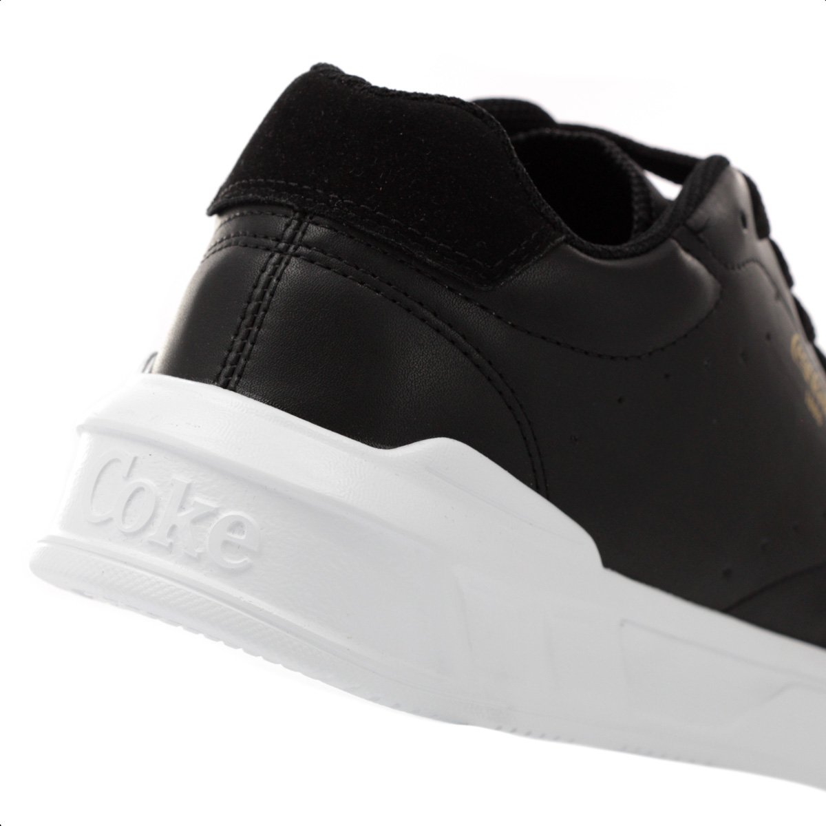 Tenis Coca Cola Soho Ease Preto e Branco - Masculino Preto 8