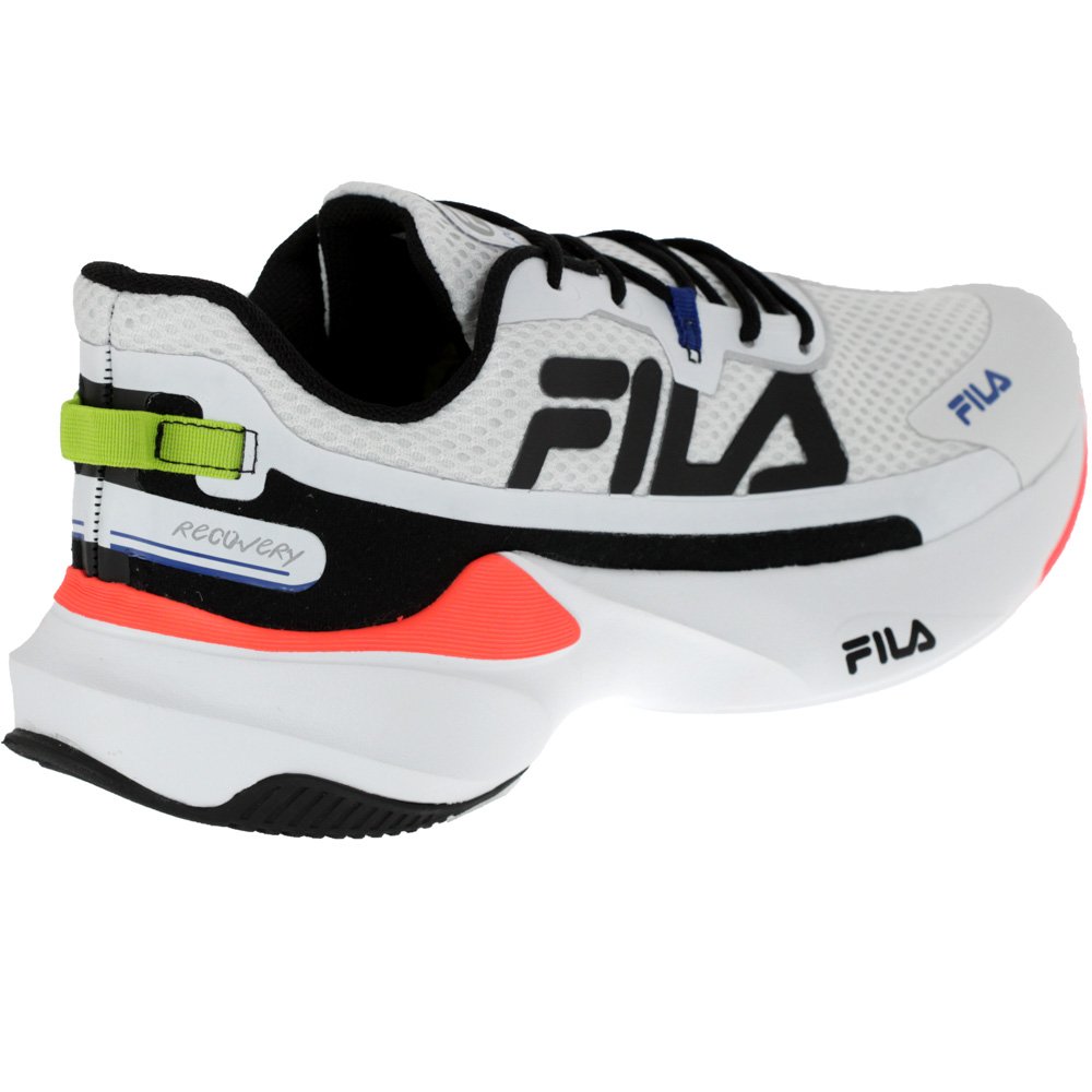 Tenis Fila Recovery Branco e Preto - Masculino Branco 4