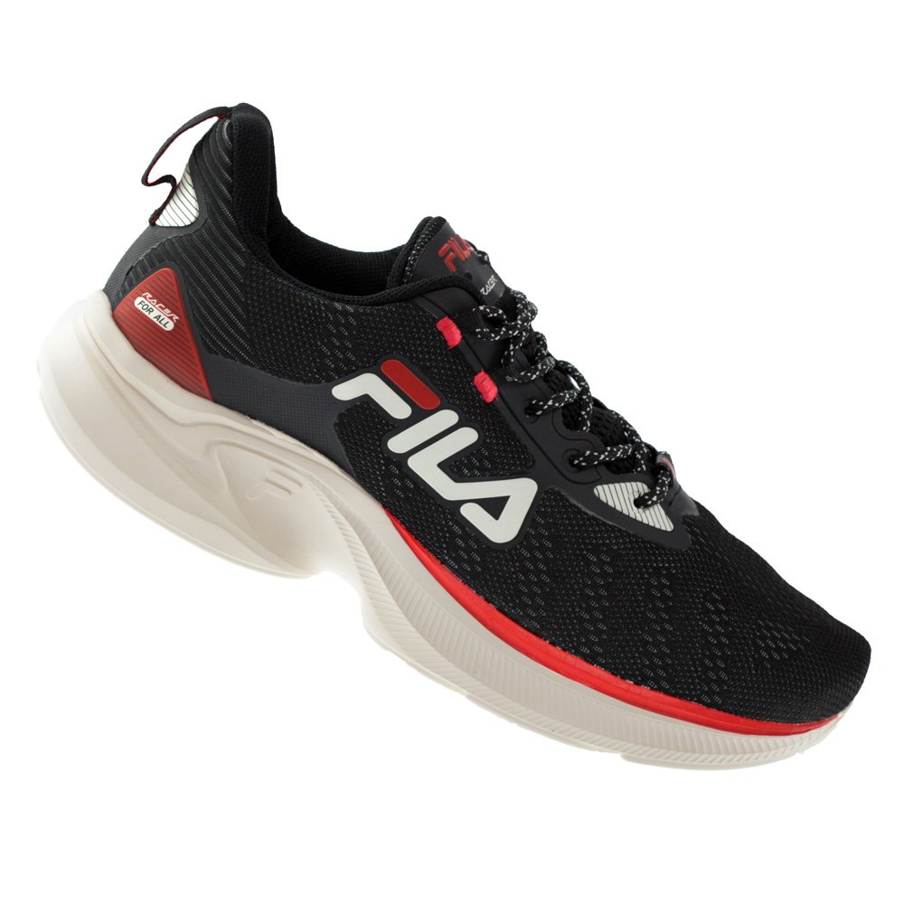 Tenis Fila Racer For All Preto e Bege - Masculino