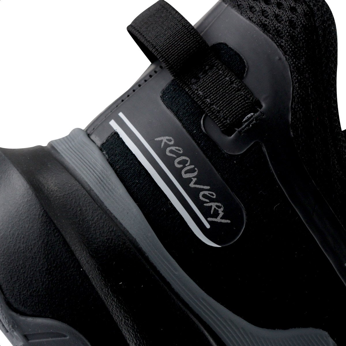 Tenis Fila Recovery Preto e Grafite - Masculino Preto 10