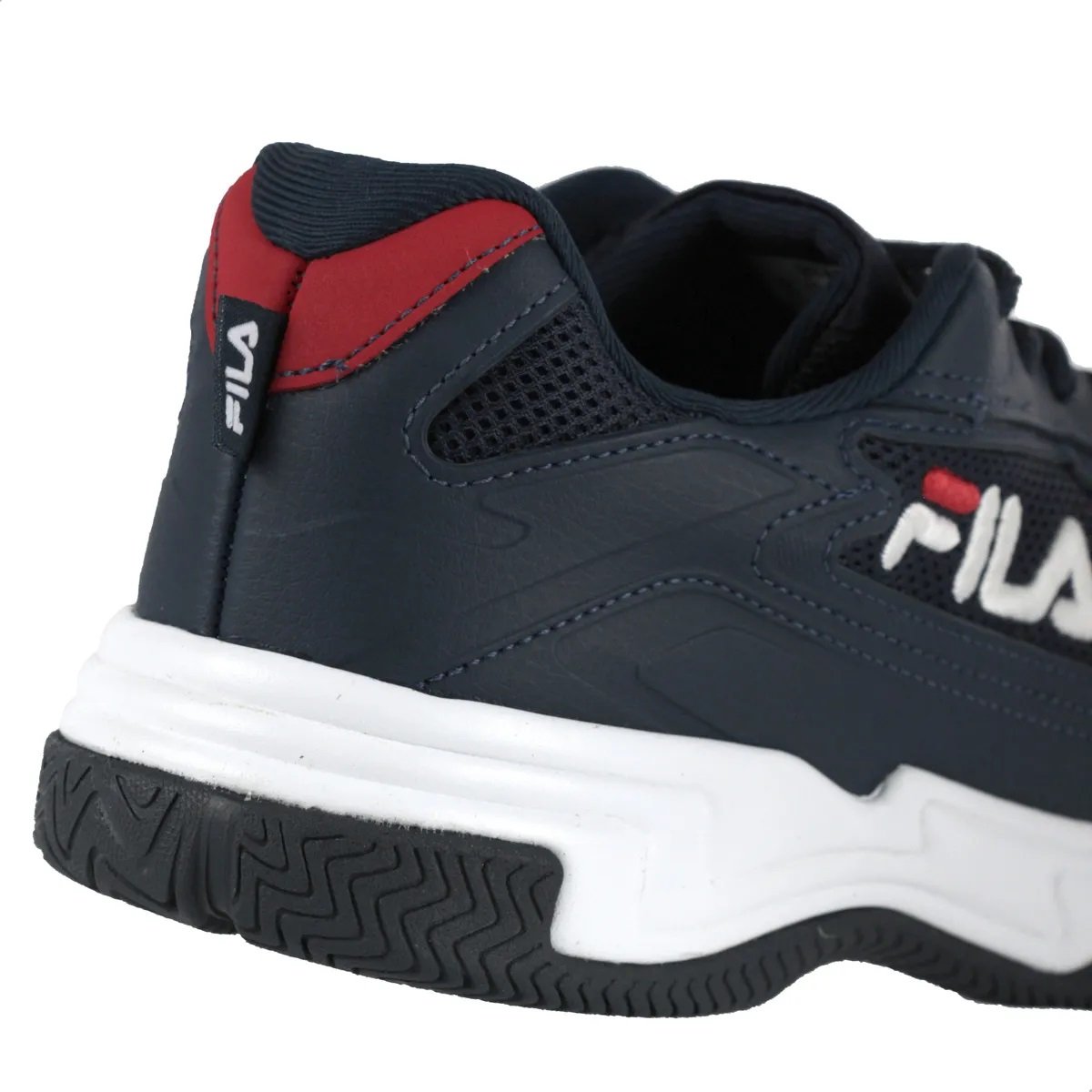 Tenis Fila Lugano 7.0 Marinho e Branco - Masculino Azul Escuro 8